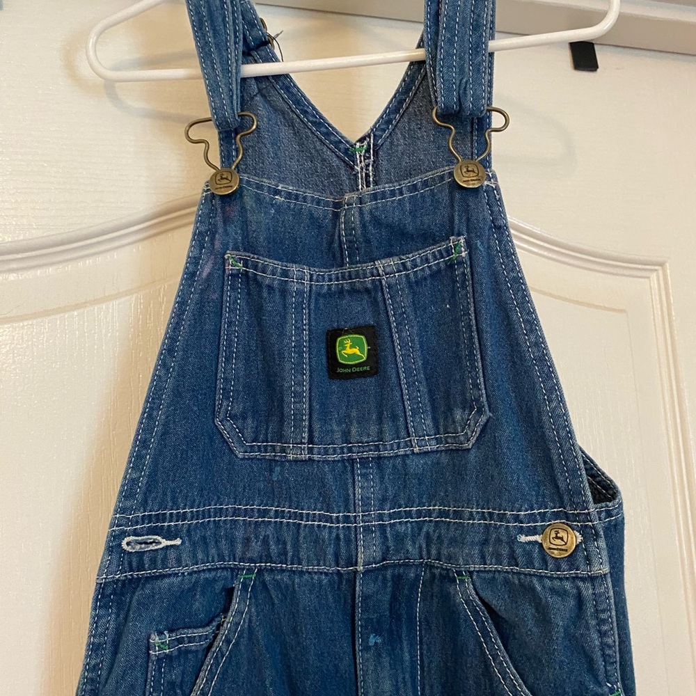 John Deere Blue Denim Overalls